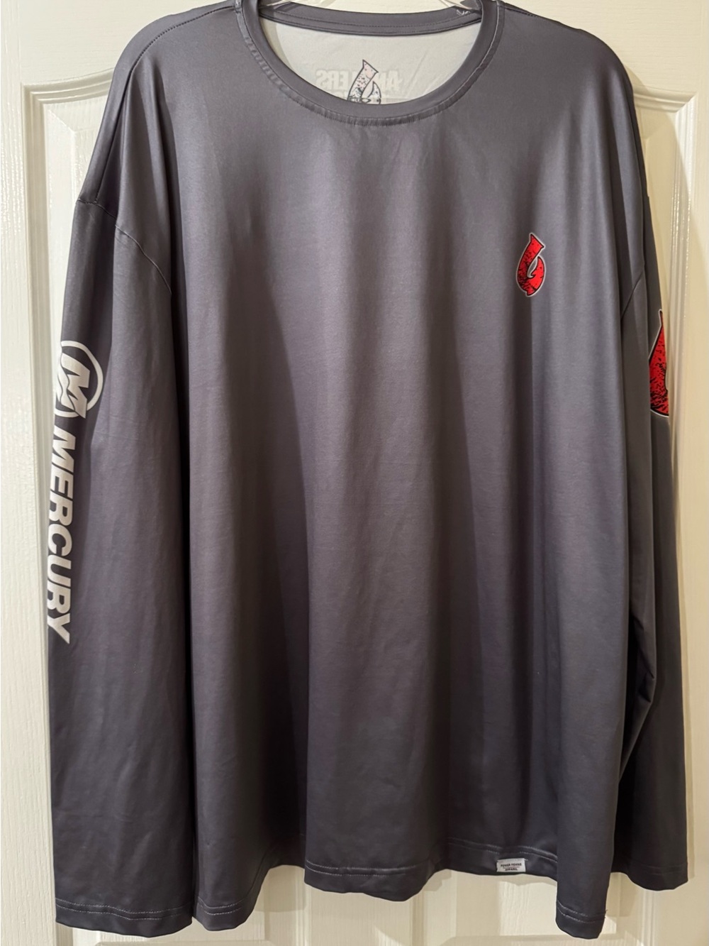 Anglers Choice L/S Fishing Performance Shirt Men’s XXL Hook Graphic
